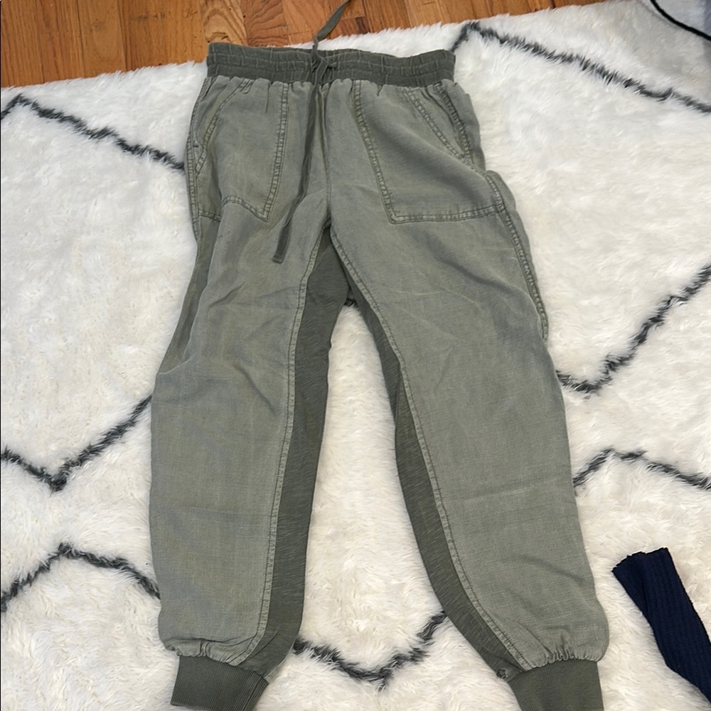 Olive Green Jogger Pants